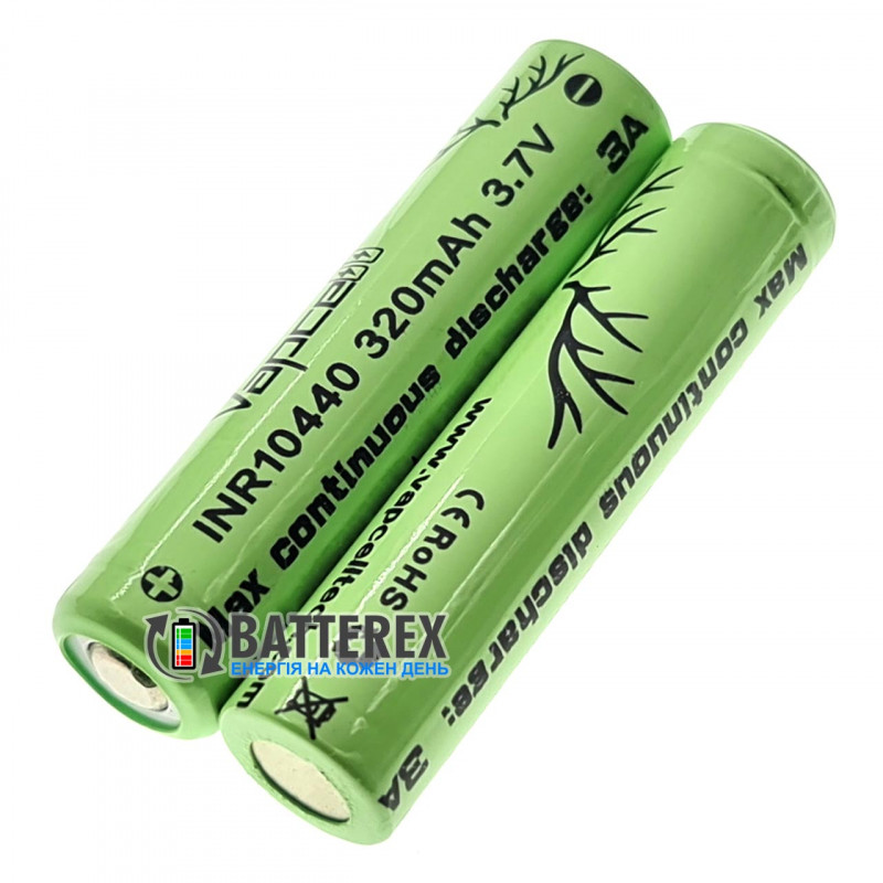Аккумулятор 10440 AAA Li-ion 3.7V Vapcell INR 320mah 3A без платы защиты Аккумулятор 10440 AAA Li-ion 3.7V Vapcell INR 320mah 3A без платы защиты