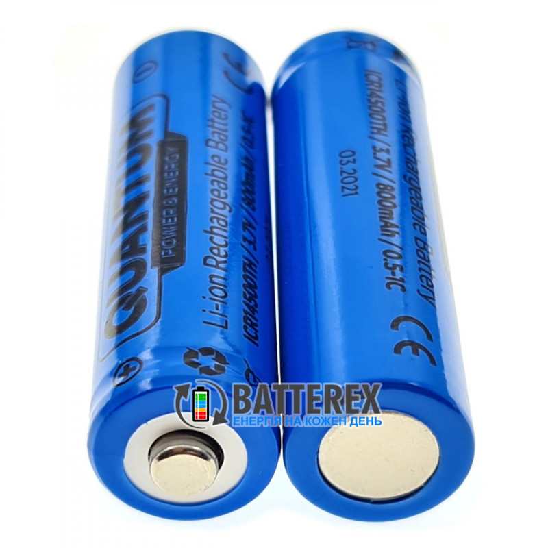 Аккумулятор 14500 Li-ion Quantum ICR 800 mah 3.7V 1.6A Button Top Аккумулятор 14500 Li-ion Quantum ICR 800 mah 3.7V 1.6A Button Top