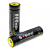Аккумулятор 14500 (АА) с платой защиты Soshine 800mah 3,7V для фонарика