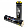 Аккумулятор 14500 (АА) с платой защиты Soshine 800mah 3,7V для фонарика Аккумулятор 14500 (АА) с платой защиты Soshine 800mah 3,7V для фонарика