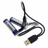Аккумулятор AA Li-ion Keeppower 1.5V 1950mah с зарядкой от USB Аккумулятор AA Li-ion Keeppower 1.5V 1950mah с зарядкой от USB