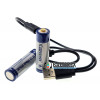Аккумулятор AA Li-ion Keeppower 1.5V 1950mah с зарядкой от USB