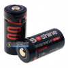 Аккумулятор 16340 CR123A Soshine 700mah 3.0V Protected с защитой - напряжение 3В - стандартная длина 34мм