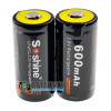 Аккумулятор 16340 CR123A Soshine 600mah 3,0V LiFePO4 Protected Аккумулятор 16340 CR123A Soshine 600mah 3,0V LiFePO4 Protected