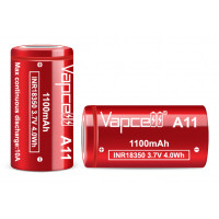 18350 Vapcell A11 INR 1100mah 3.7V 10A высокотоковый 18350 Vapcell A11 INR 1100mah 3.7V 10A высокотоковый