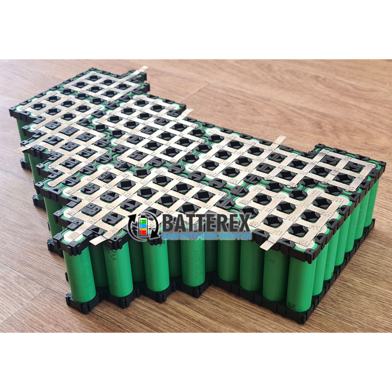 Сборка 10S13P 36V 40560mah из 130-ти аккумуляторов 18650 Sony/Murata VTC6 3120mah для велосипеда