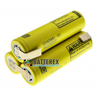 Сборка 3S 11.1-12.6V 20A 2500mah из 3х аккумуляторов 18650 LG HE4 для шуруповёрта (треугольная)