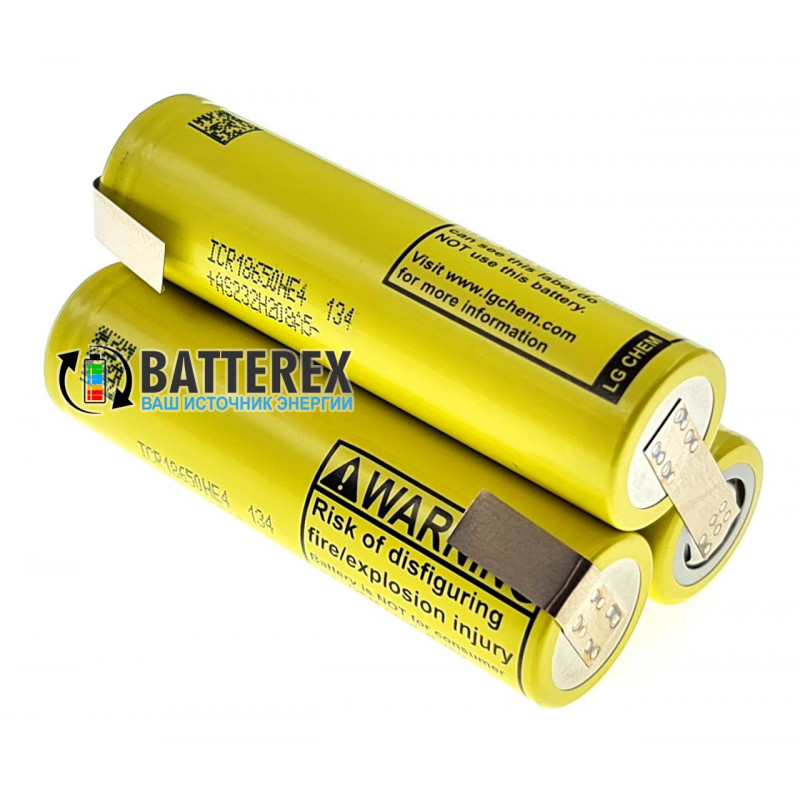 Сборка 3S 11.1-12.6V 20A из 3х аккумуляторов 18650 LG HE4 2500mah для шуруповёрта (треугольная) Сборка 3S 11.1-12.6V 20A из 3х аккумуляторов 18650 LG HE4 2500mah для шуруповёрта (треугольная)