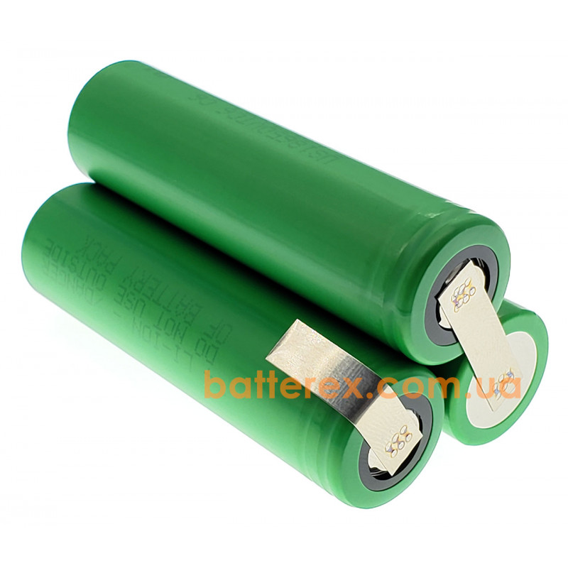 Сборка 11,1В из 3х аккумуляторов 18650 Sony/Murata VTC6 3120mah для шуруповёрта Сборка 11,1В из 3х аккумуляторов 18650 Sony/Murata VTC6 3120mah для шуруповёрта