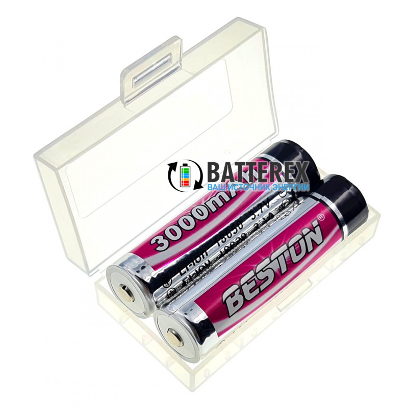 Аккумулятор 18650 для фонаря Beston 3000mah 3,7V Protected с платой защиты Аккумулятор 18650 для фонаря Beston 3000mah 3,7V Protected с платой защиты