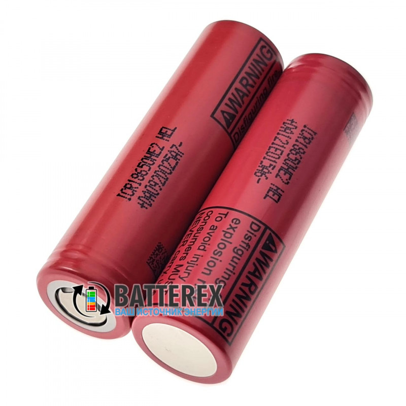 Аккумулятор 18650 LG HE2 2500mAh 20A высокотоковый без защиты