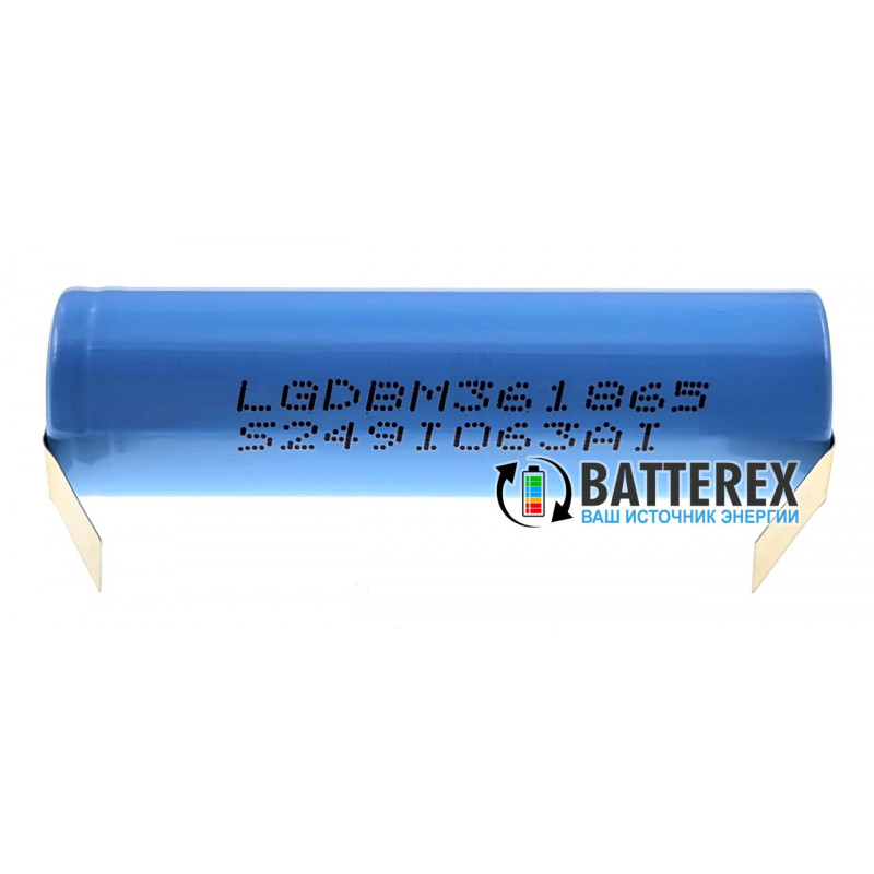 Аккумулятор 18650 LG INR M36 3600mah 10A 3,7V с выводами под пайку Аккумулятор 18650 LG INR M36 3600mah 10A 3,7V с выводами под пайку