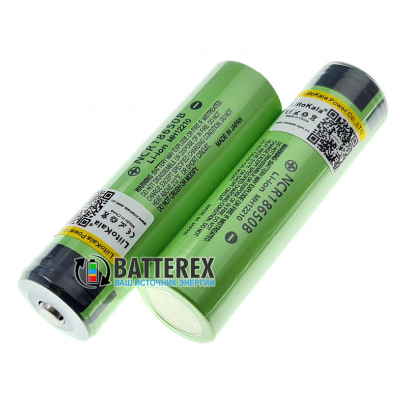Аккумулятор 18650 с выпуклым контактом плюс Liitokala Lii-34B-JT 3400mah 3,7V Button Top Аккумулятор 18650 с выпуклым контактом плюс Liitokala Lii-34B-JT 3400mah 3,7V Button Top