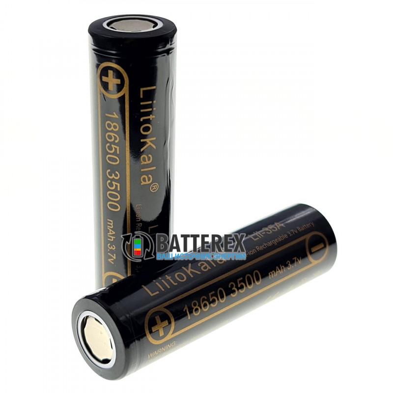 Аккумулятор 18650 Liitokala Lii-35A 3500mah 3.7V 10A