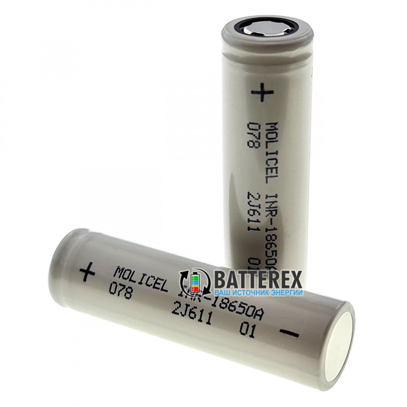 Аккумулятор 18650 Molicel INR-18650A 2500mah 3.6V высокотоковый 20A Аккумулятор 18650 Molicel INR-18650A 2500mah 3.6V высокотоковый 20A