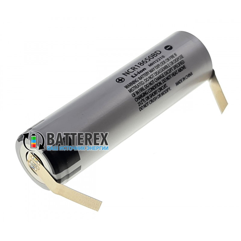 Аккумулятор 18650 Panasonic NCR18650BD 3200mah 3,6V 10A под пайку Аккумулятор 18650 Panasonic NCR18650BD 3200mah 3,6V 10A под пайку