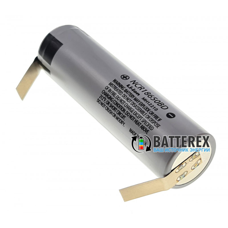Аккумулятор 18650 Panasonic NCR18650BD 3200mah 3,6V 10A под пайку Аккумулятор 18650 Panasonic NCR18650BD 3200mah 3,6V 10A под пайку