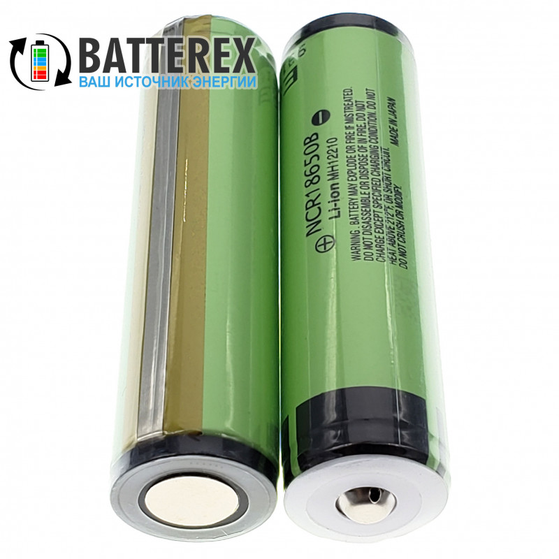 Аккумулятор 18650 с платой защиты Panasonic NCR18650B 3400mah Protected