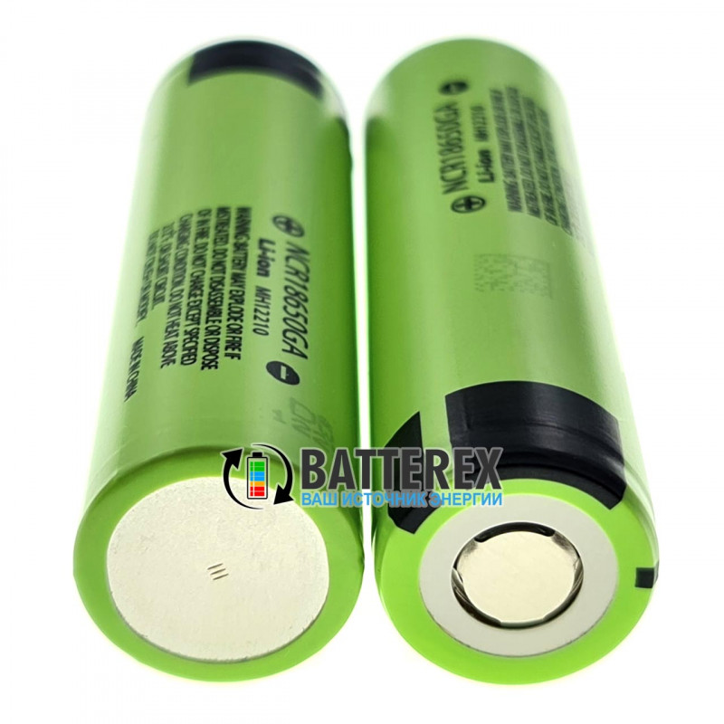 Аккумулятор 18650 Panasonic NCR18650GA 3500mah 3,6V 10A - оригинал Аккумулятор 18650 Panasonic NCR18650GA 3500mah 3,6V 10A - оригинал