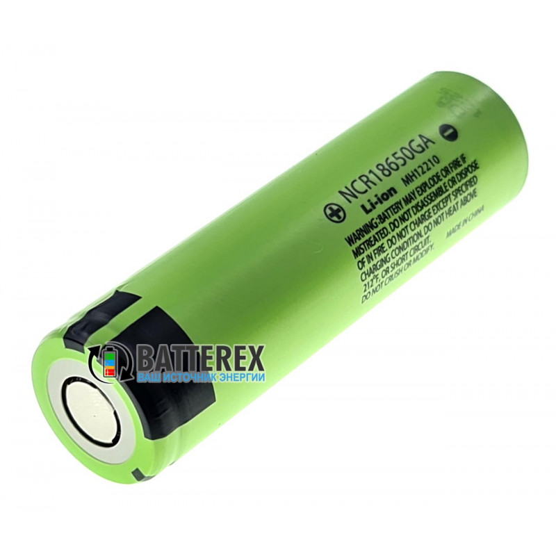 Аккумулятор 18650 Panasonic NCR18650GA 3500mah 3,6V 10A - оригинал Аккумулятор 18650 Panasonic NCR18650GA 3500mah 3,6V 10A - оригинал
