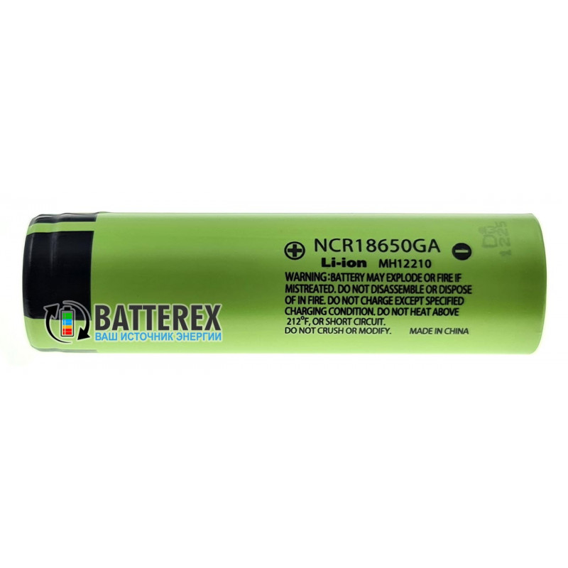 Аккумулятор 18650 Panasonic NCR18650GA 3500mah 3,6V 10A - оригинал Аккумулятор 18650 Panasonic NCR18650GA 3500mah 3,6V 10A - оригинал