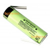 Аккумулятор 18650 под пайку Panasonic 3400mah 3,7V без защиты