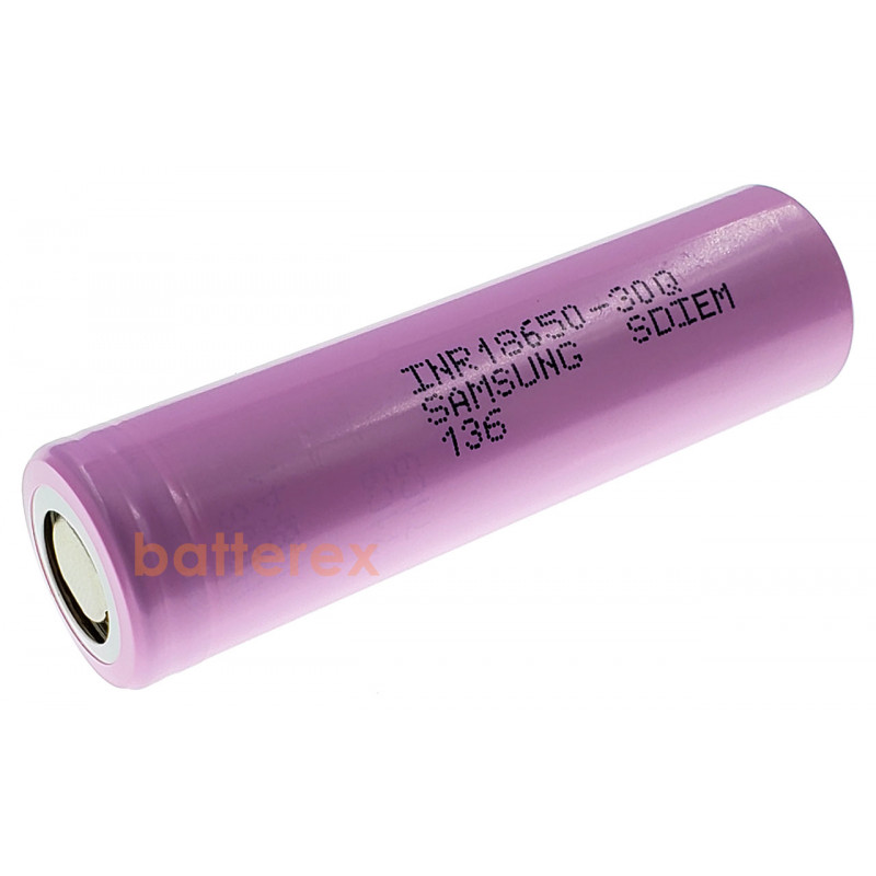 18650 Samsung INR18650-30Q 3000mah 3,7V 15А высокотоковый