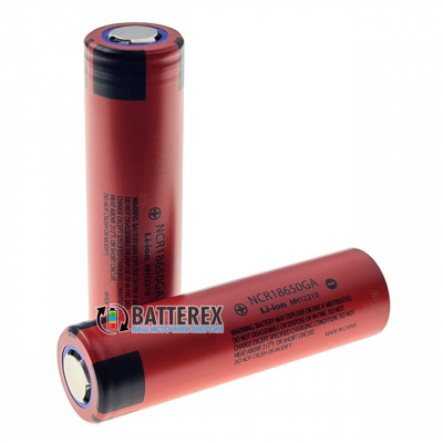 18650 Sanyo NCR18650GA 3500mah 3.7V 10A - Оригинал - 2022 г.