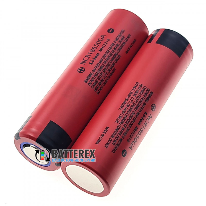 Аккумулятор 18650 Sanyo NCR18650GA 3500mah без защиты