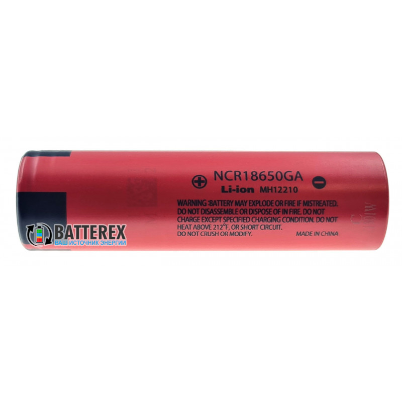 Аккумулятор 18650 Sanyo NCR18650GA 3500mah без защиты