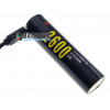 Аккумулятор 18650 Soshine 2600mah 3,7V Protected USB с защитой и встроенной зарядкой от USB Аккумулятор 18650 Soshine 2600mah 3,7V Protected USB с защитой и встроенной зарядкой от USB