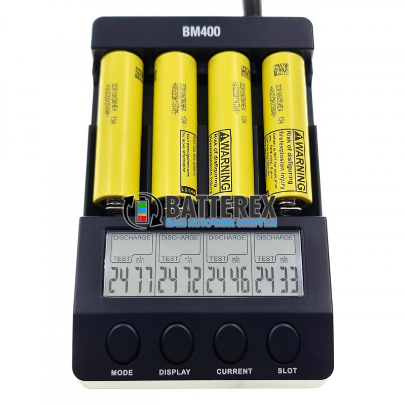 Высокотоковый аккумулятор 18650 LG HE4 2500mah 3,7V с постоянной токоотдачей 20A Высокотоковый аккумулятор 18650 LG HE4 2500mah 3,7V с постоянной токоотдачей 20A