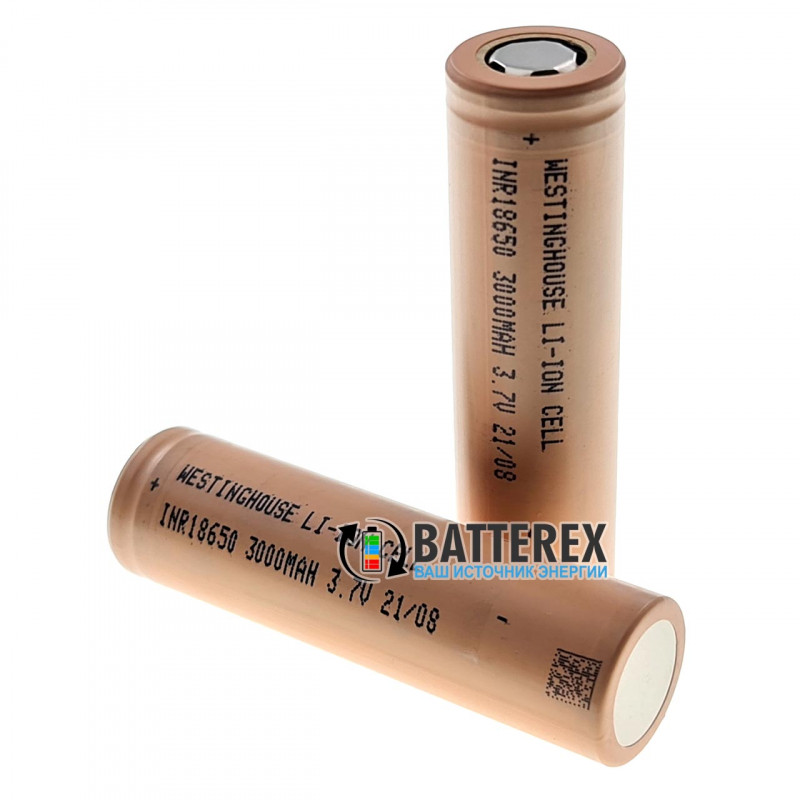 Аккумулятор 18650 Westinghouse INR18650 3000mah 15A высокотоковый
