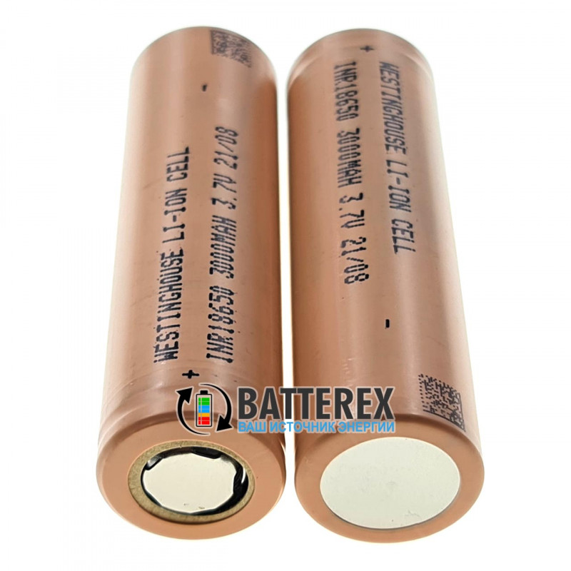 Аккумулятор 18650 Westinghouse INR18650 3000mah 15A высокотоковый