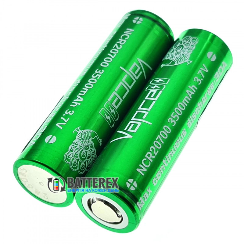 Аккумулятор 20700 Vapcell INR20700 3500mah 30A высокотоковый Аккумулятор 20700 Vapcell INR20700 3500mah 30A высокотоковый
