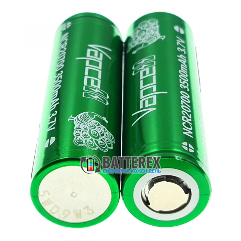 Аккумулятор 20700 Vapcell INR20700 3500mah 30A высокотоковый Аккумулятор 20700 Vapcell INR20700 3500mah 30A высокотоковый