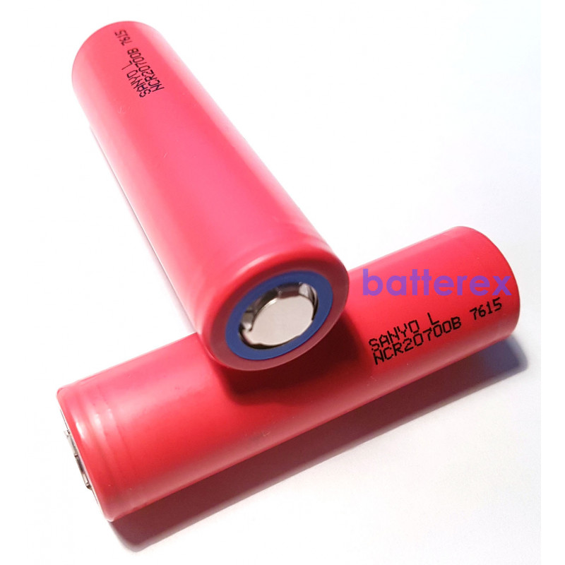 Аккумулятор 20700 Sanyo NCR20700B 4250mah 15A 3,7V высокотоковый без защиты. Оригинал.