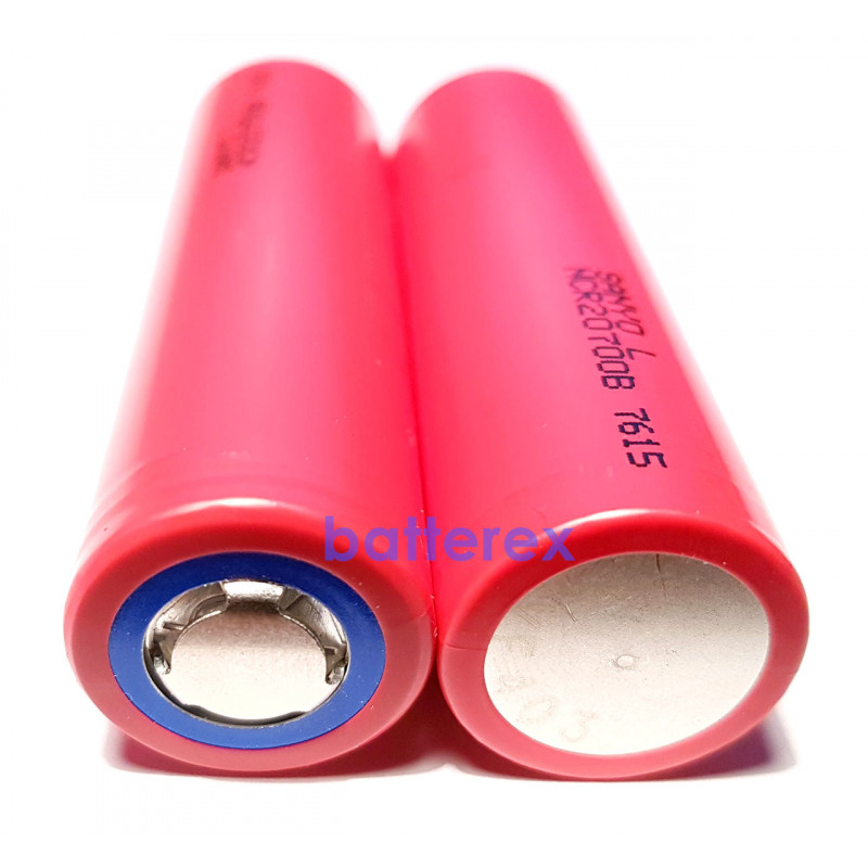 Аккумулятор 20700 Sanyo NCR20700B 4250mah 15A 3,7V высокотоковый без защиты. Оригинал.