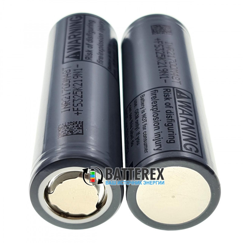 Аккумулятор 21700 LG INR21700 M48 4800mah 6,9A 3,6V - оригинал