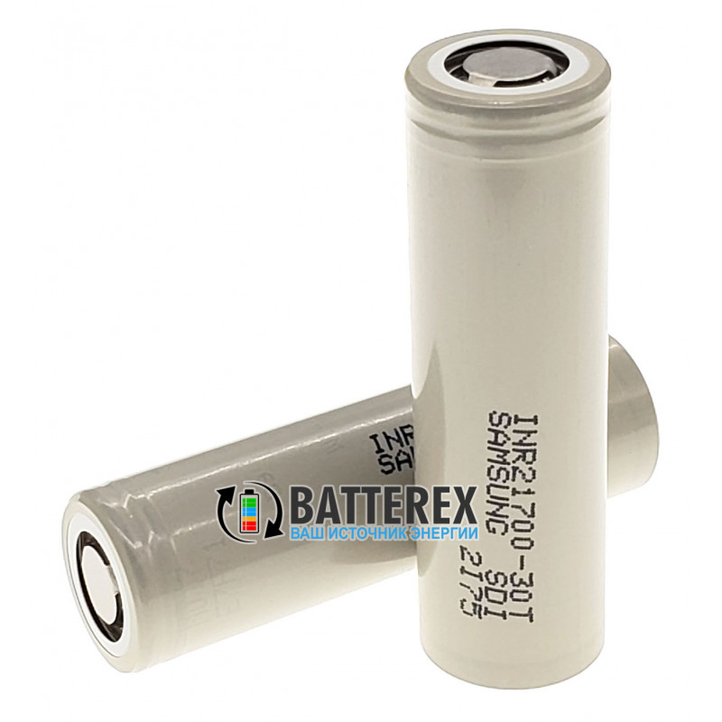 21700 Samsung INR21700-30T SDI 3000mah 35A 3,6V высокотоковый - оригинал 21700 Samsung INR21700-30T SDI 3000mah 35A 3,6V высокотоковый - оригинал
