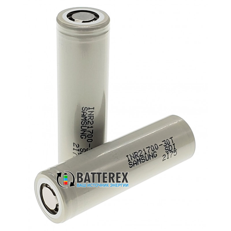 21700 Samsung INR21700-30T SDI 3000mah 35A 3,6V высокотоковый - оригинал 21700 Samsung INR21700-30T SDI 3000mah 35A 3,6V высокотоковый - оригинал