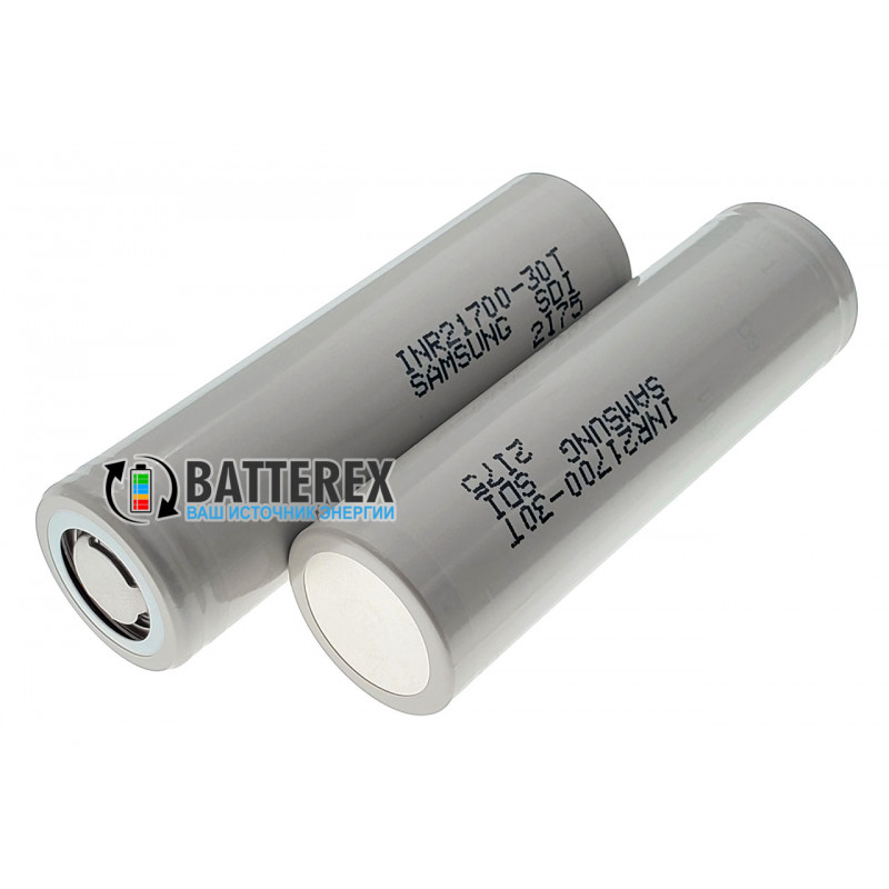 21700 Samsung INR21700-30T SDI 3000mah 35A 3,6V высокотоковый - оригинал 21700 Samsung INR21700-30T SDI 3000mah 35A 3,6V высокотоковый - оригинал
