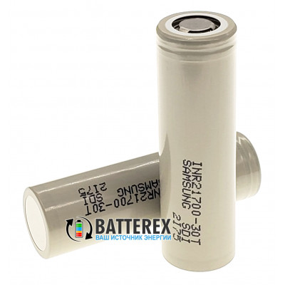 21700 Samsung INR21700-30T SDI 3000mah 35A 3,6V высокотоковый - оригинал 21700 Samsung INR21700-30T SDI 3000mah 35A 3,6V высокотоковый - оригинал