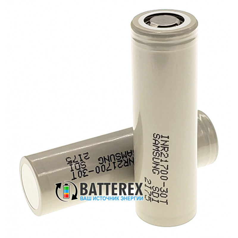 21700 Samsung INR21700-30T SDI 3000mah 35A 3,6V высокотоковый - оригинал