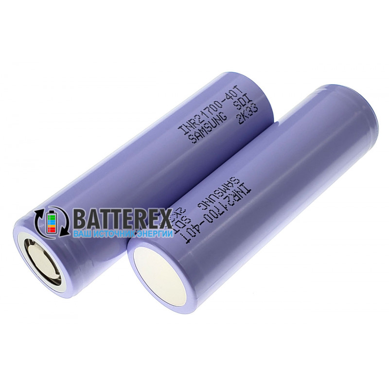 Аккумулятор высокотоковый 21700 Samsung INR21700-40T SDI 4000mah 45A 3,6V - оригинал Аккумулятор высокотоковый 21700 Samsung INR21700-40T SDI 4000mah 45A 3,6V - оригинал
