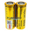 Аккумулятор 26650 высокотоковый Vapcell 5300mah 3,7V 20A без платы защиты Аккумулятор 26650 высокотоковый Vapcell 5300mah 3,7V 20A без платы защиты