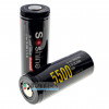 Аккумулятор 26650 Soshine 5500mah 3,7V с защитой