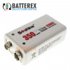 Аккумулятор Крона Soshine 9V 350mah Ni-MH - максимальная ёмкость для долгой работы