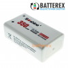 Аккумулятор Крона Soshine 9V 350mah Ni-MH - максимальная ёмкость для долгой работы