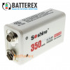 Аккумулятор Крона Soshine 9V 350mah Ni-MH - максимальная ёмкость для долгой работы
